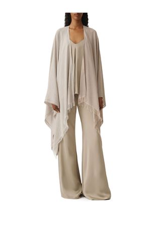 Frayed-Hem Cape FABIANA FILIPPI | SAD275A006L402VRU